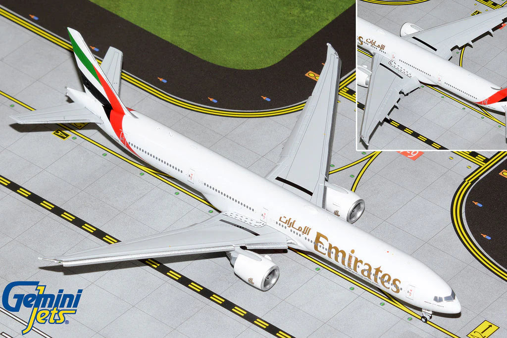 Gemini Jets 1/400 Emirates B777-300ER A6-END - No Expo Logo - Flaps/Slats Extended image 0