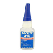 Henkel Loctite 416 Super Bonder Instant Adhesive, Clear, 1 oz Bottle, 41650 (135452)