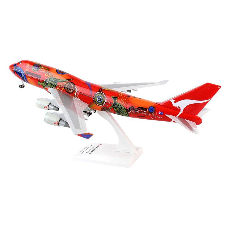 1/200 Scale Qantas Wunala Dreaming Boeing 747-400 Aircraft Model image 1