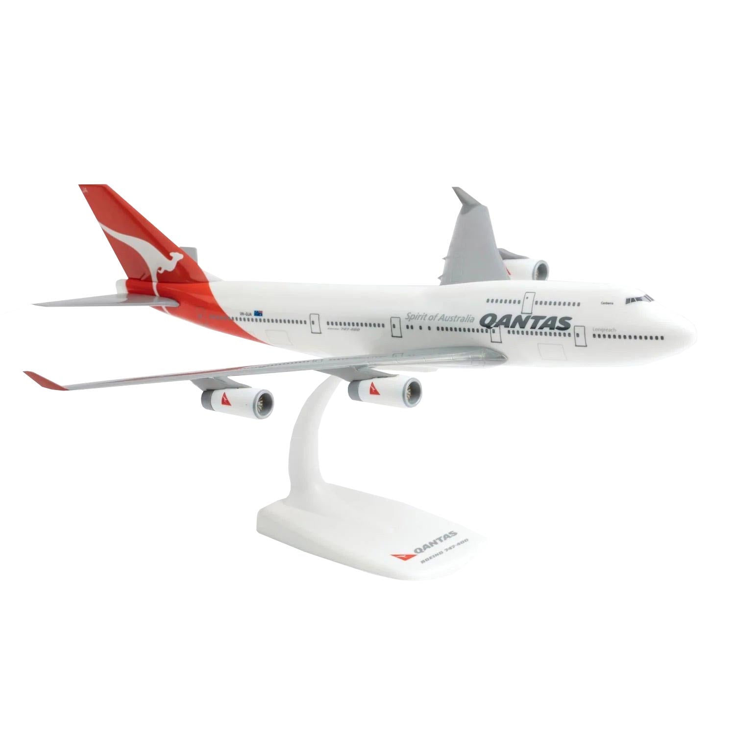 1/250 Scale Qantas Boeing 747-400 Old Livery Aircraft Model image 0
