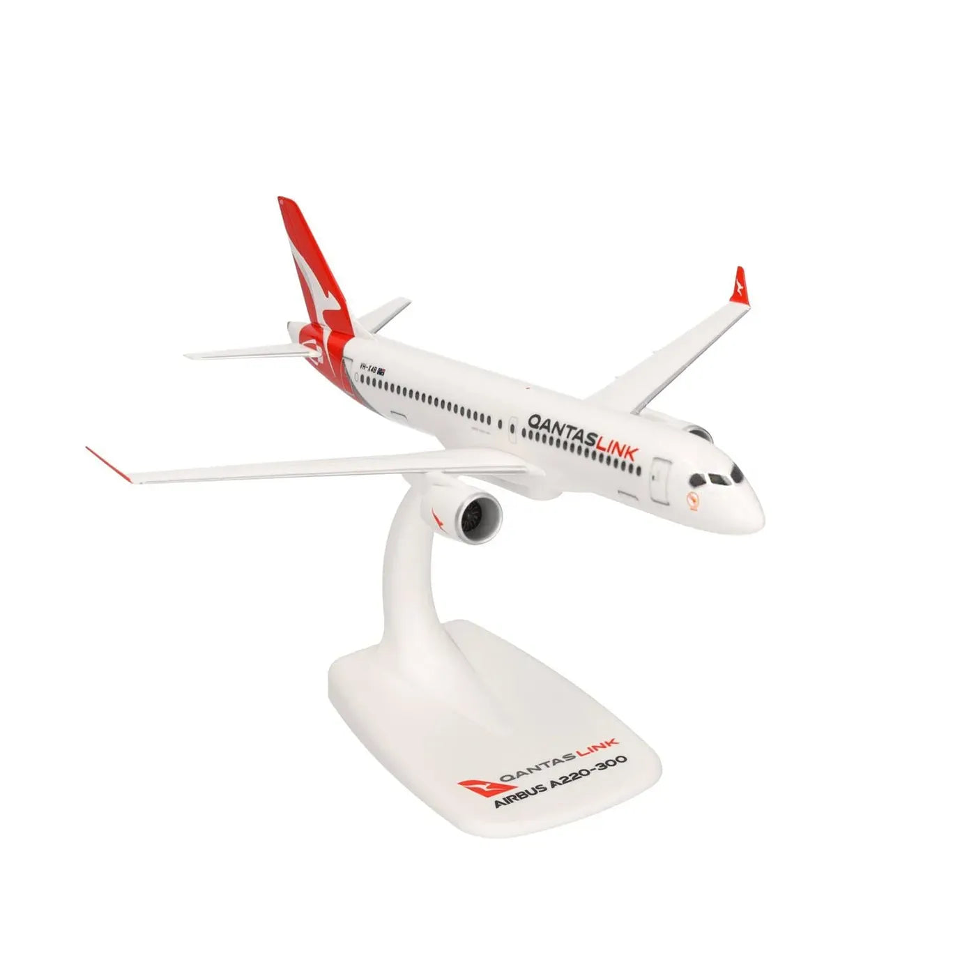Herpa 1/200 Snap-Fit QantasLink Airbus A220-300 Aircraft Model image 0