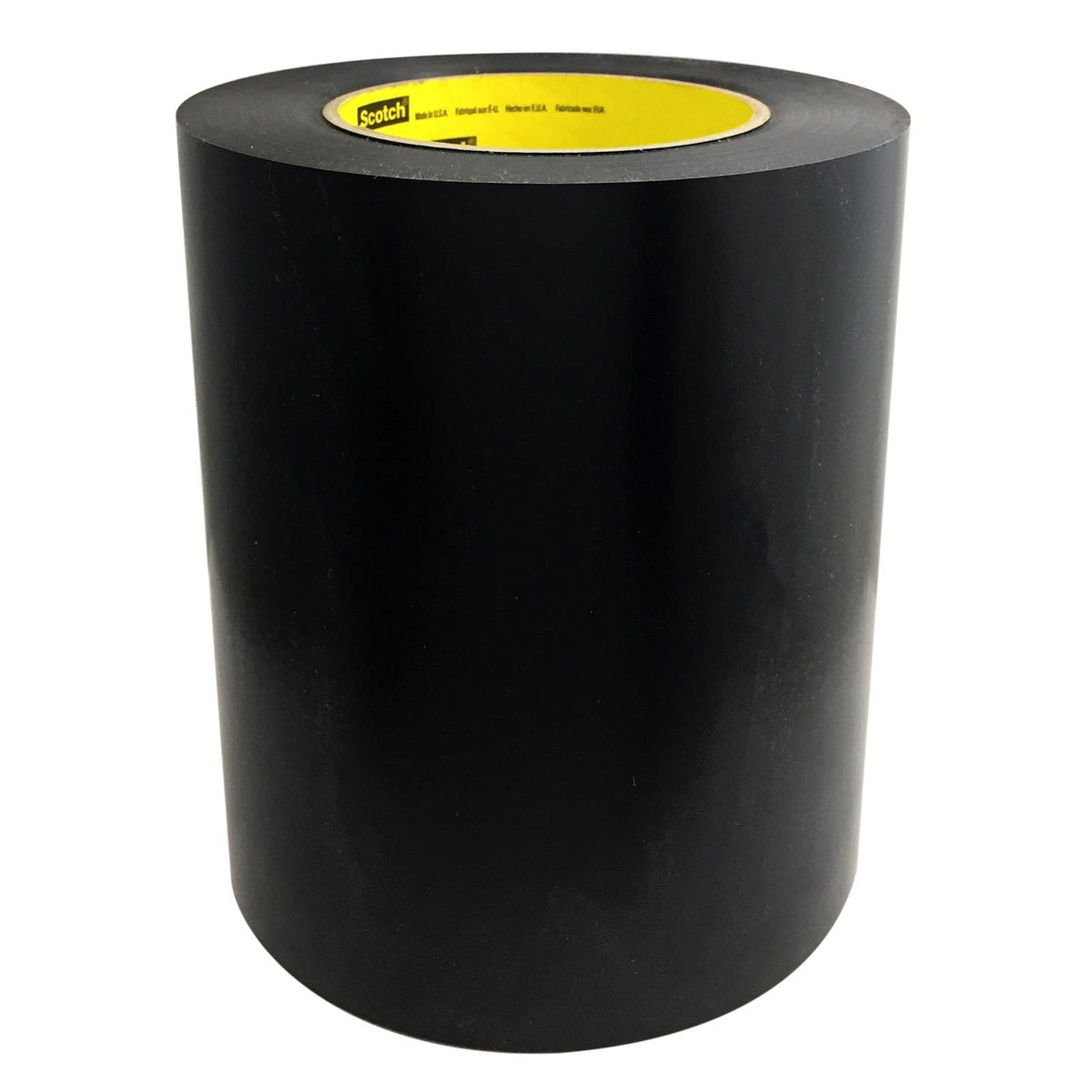 3M Vinyl Tape 472, Black, 6 in x 36 yd Roll, 10.4 mil, 472-6-36BLK