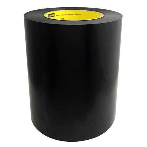 3M Vinyl Tape 472, Black, 6 in x 36 yd Roll, 10.4 mil, 472-6-36BLK