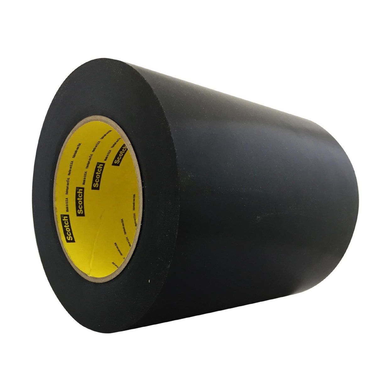 3M Vinyl Tape 472, Black, 6 in x 36 yd Roll, 10.4 mil, 472-6-36BLK