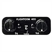 Stereo Intercom - Flightcom 403 | 6-Place, w/Jacks image 0