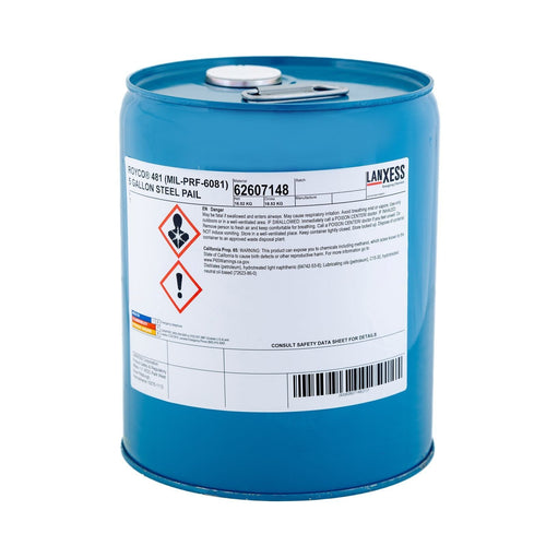 Royco 481 Turbine Engine Oil and Preservative, MIL-PRF-6081D Grade 1010 and 1010N, 5 Gallon Pail, 481-5GL
