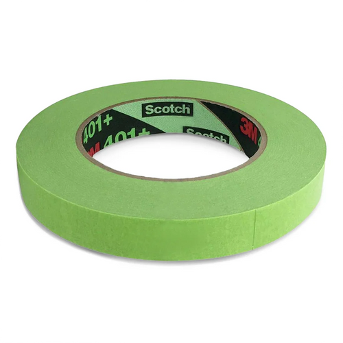 3M Pita Masking Hijau Kinerja Tinggi 401+ 18 mm x 55 m