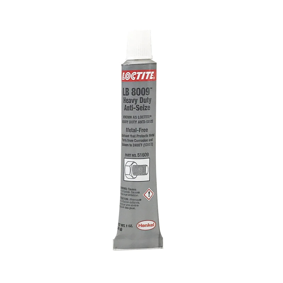 Henkel Loctite LB 8009 Heavy Duty Anti-Seize, 1 oz Tube, 51609