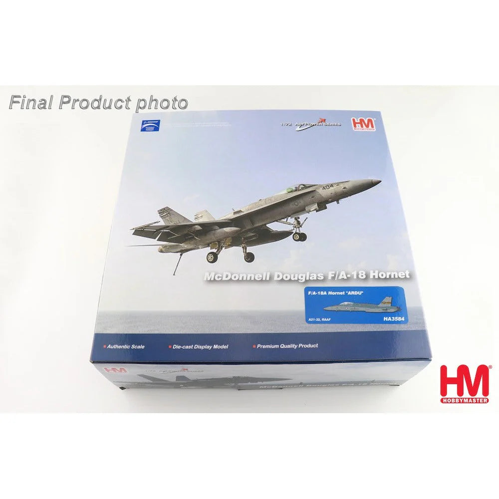 Hobby Master 1/72 F/A-18A Hornet "ARDU" A21-32 RAAF Aircraft Model image 4