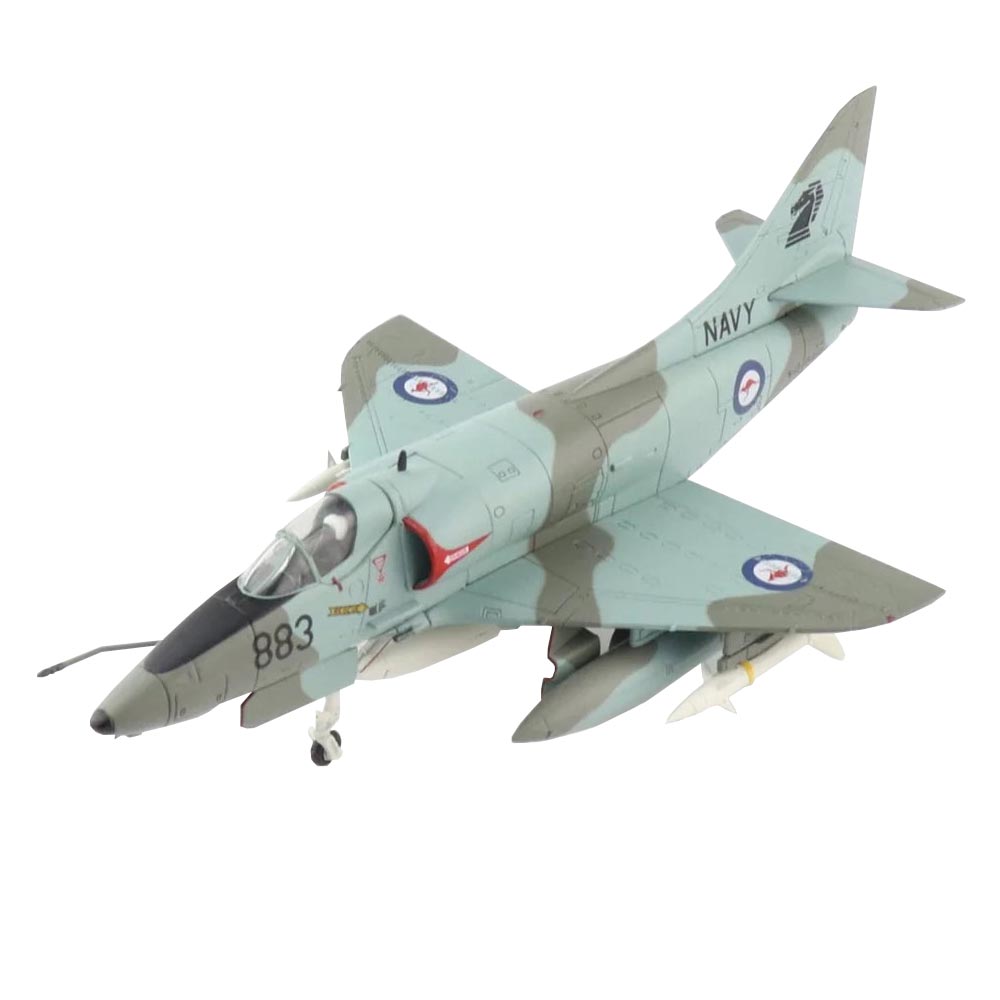 Hobby Master 1/72 Scale Douglas A4G Skyhawk 883/N13 154904 VF805 HMAS Melbourne 1980 Aircraft Model image 1