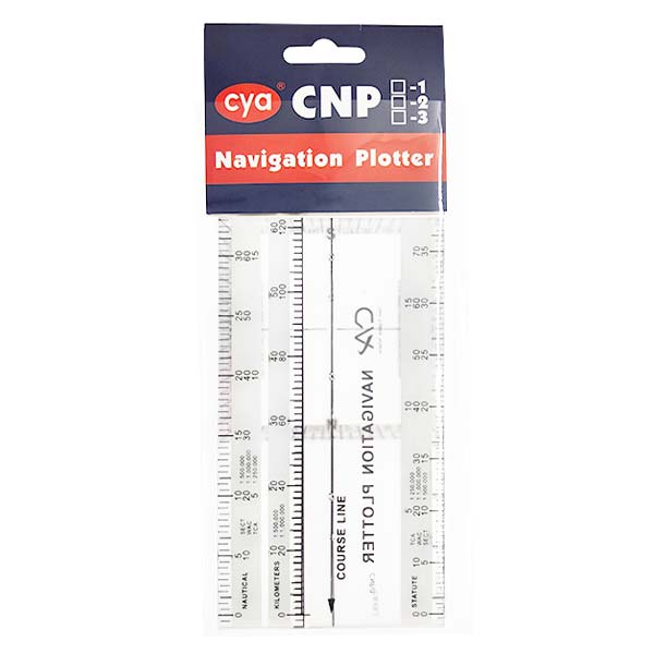 Folding Navigation Plotter Scale Ruler for Flight Training image 4
