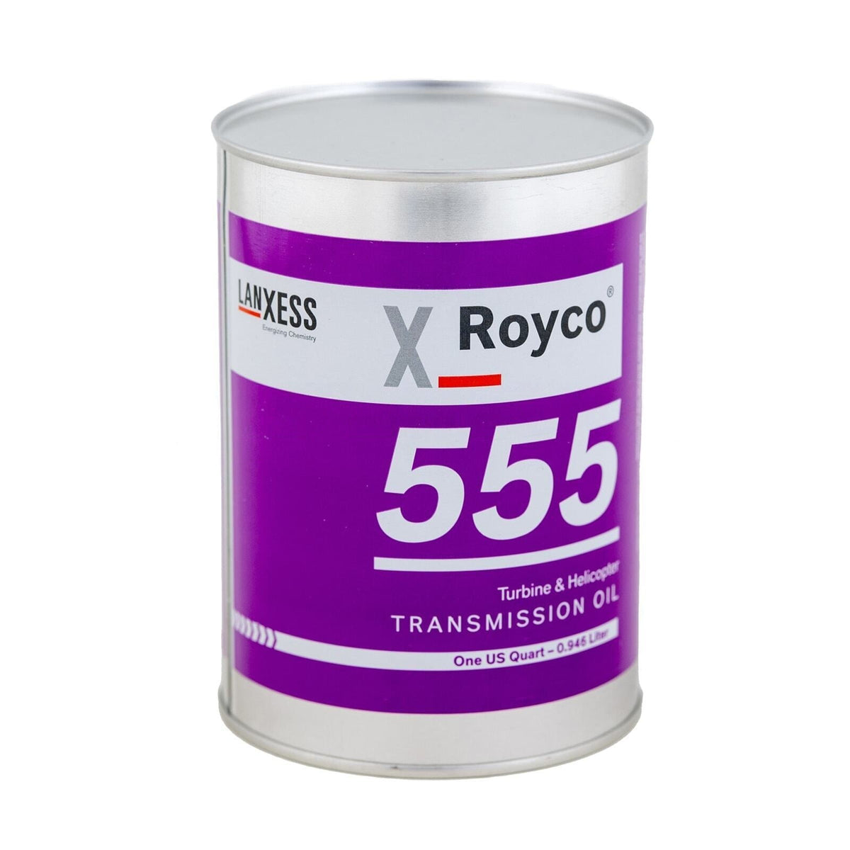 Royco 555 Turbine & Helicopter Transmission Oil, 5 cSt, DOD-PRF-85734A, 1 US Quart, 555-1QT