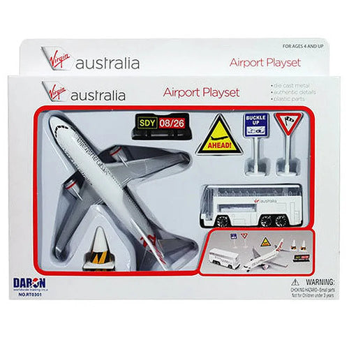 Realtoy Virgin Australia Set Permainan Bandara