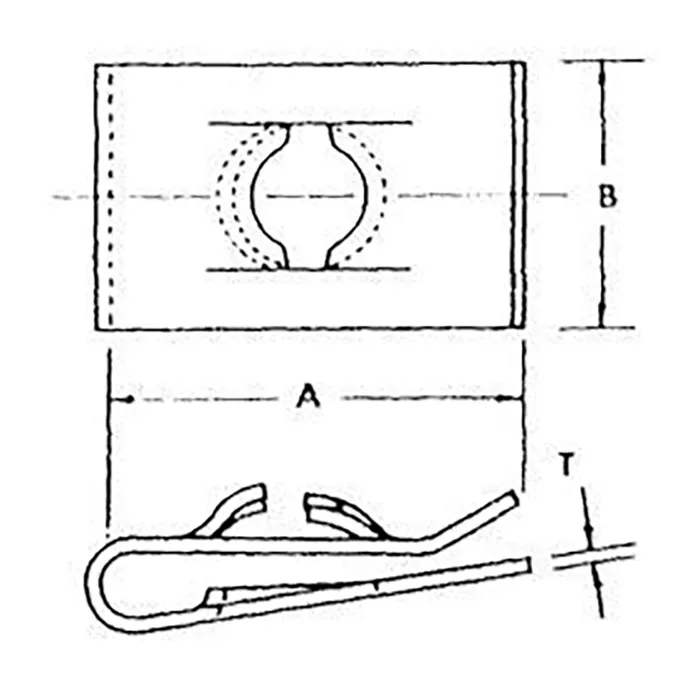 Tinnerman Nut - U-Type #8 (25 Pack) image 2