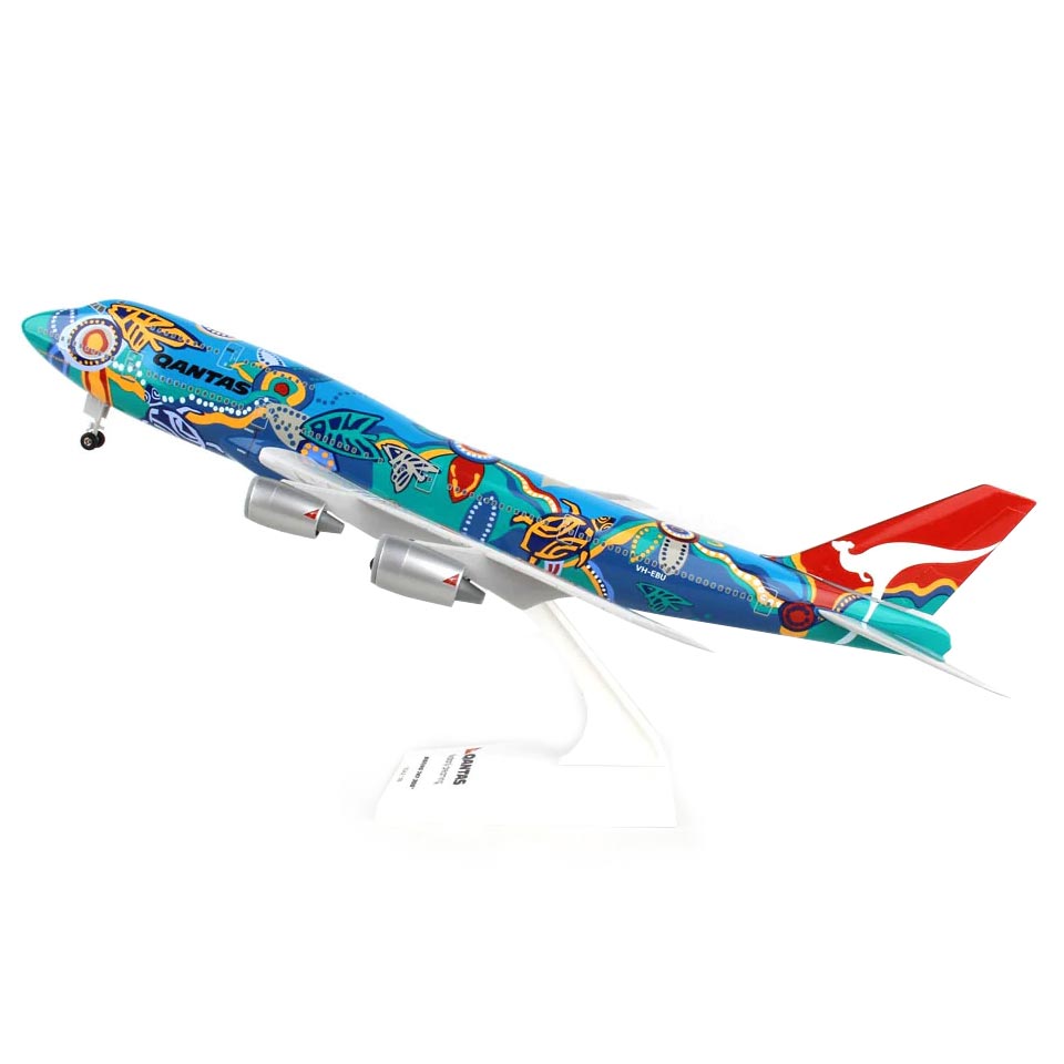 1/200 Scale Qantas Nalanji Dreaming Boeing 747-300 Aircraft Model image 3