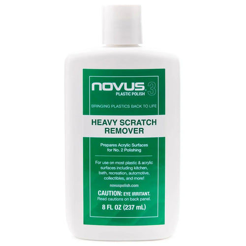 Penghilang Goresan Berat Poles Plastik NOVUS 3 237 mL / 8 oz