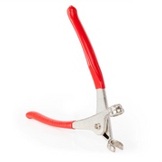 Spring Loaded Cleco Pliers – Red Coloured Grip Tool for Sheet Metal Fasteners image 0