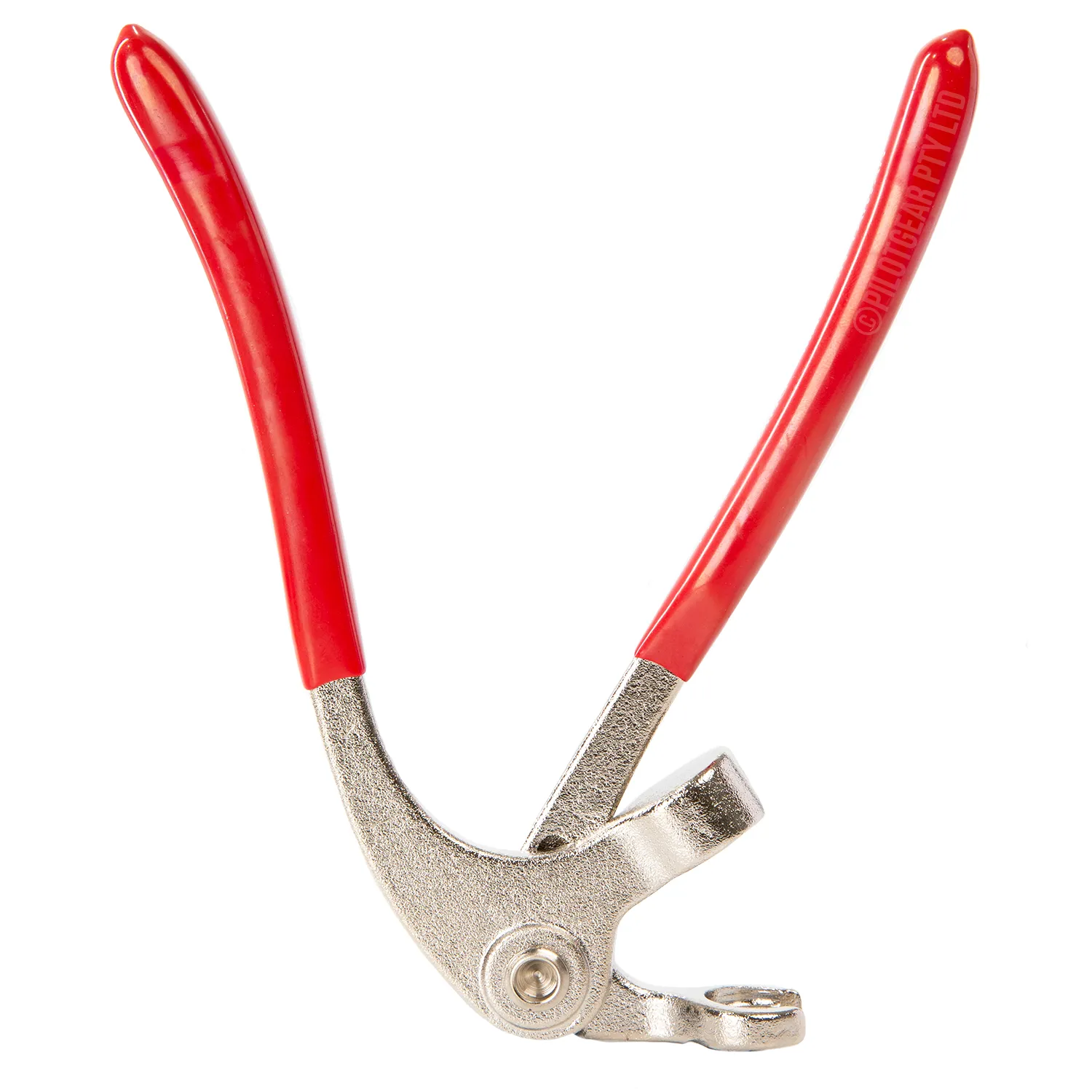Clecall Forged Steel Upright Cleco Pliers – Red Coloured Grip Tool for Sheet Metal Fasteners image 0