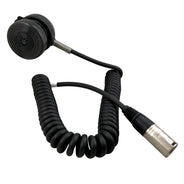Telex 38T Electret Noise Cancelling Handheld Aviation Microphone, XLR-4-12C, 63999-003