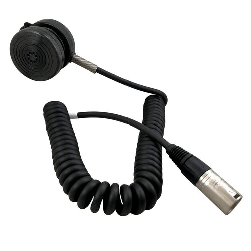 Telex 38T Electret Noise Cancelling Handheld Aviation Microphone, XLR-4-12C, 63999-003