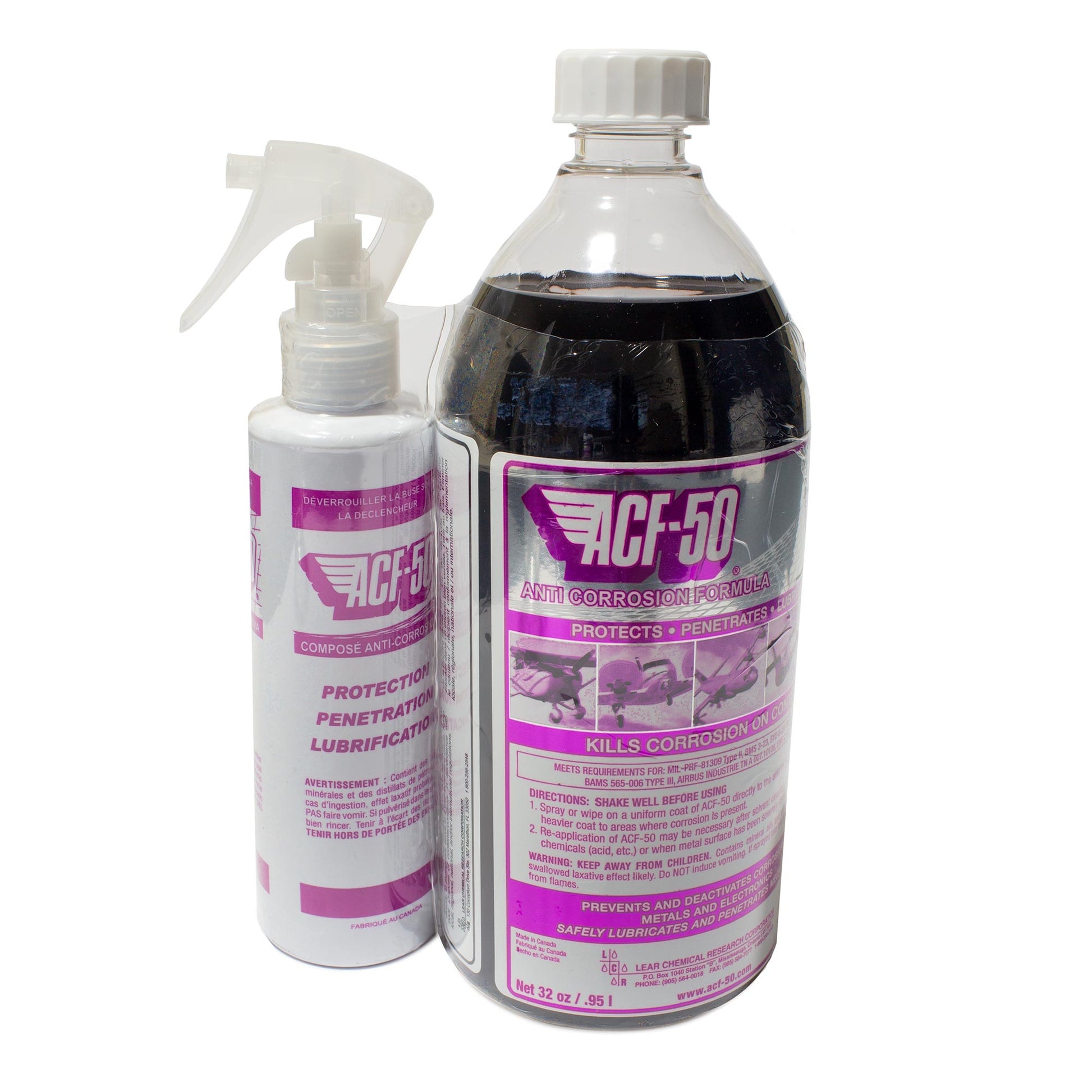 ACF-50 Anti Corrosion Formula 0.95 Litre / 32oz Bottle with Atomiser image 1