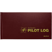 ASA Standard Pilot Logbook - Burgundy image 0