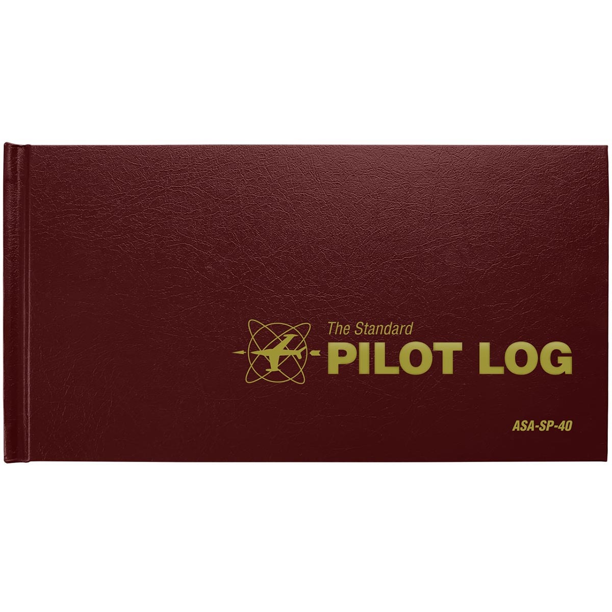 ASA Standard Pilot Logbook - Burgundy image 0
