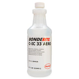 BONDERITE® C-IC 33 AERO (Alumiprep 33) – Industrial Aluminum Cleaner & Prepaint Surface Treatment, 0.946L / 1 Quart