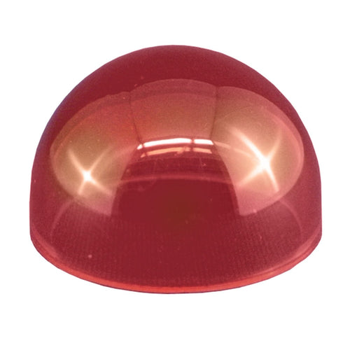 Whelen W1284R Red Glass Position Light Lens, 68-4230020-50