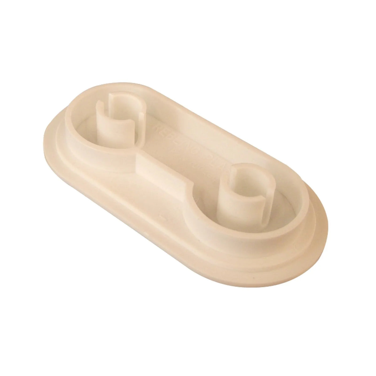 Rebling Rigid Dust Cover for Style 1 Avionics Battery Receptacle, White, 700220
