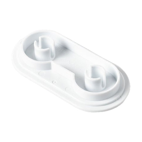 Rebling Rigid Dust Cover for Style 1 Avionics Battery Receptacle, White, 700220
