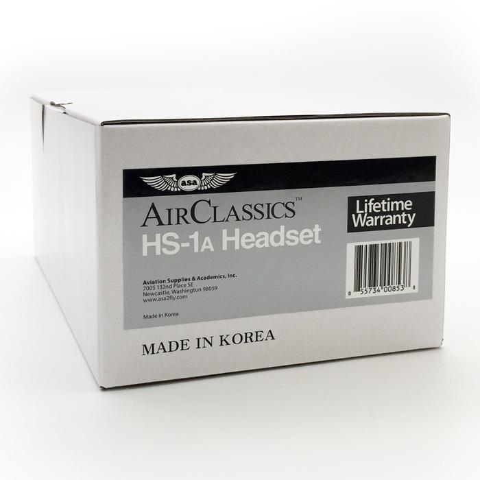 ASA AirClassics HS-1A Pilot Aviation Headset image 1