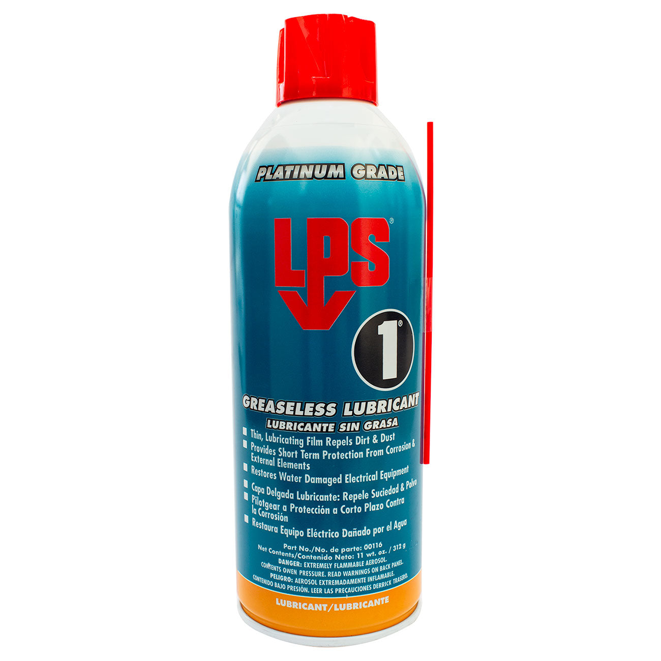 LPS 1 Greaseless Lubricant 11oz Aerosol Can image 0
