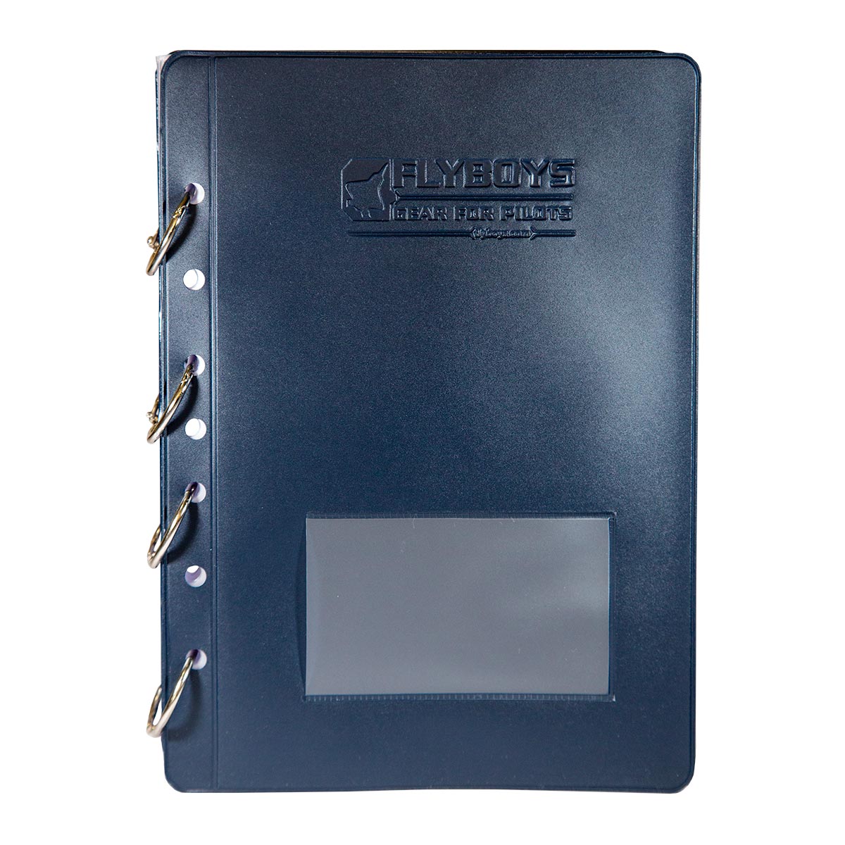 Flyboys Checklist Book Jeppesens (25 Pages) with Vinyl Covers & Metal Rings image 0