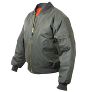 Jaket Penerbangan Rothco MA-1 - Hijau