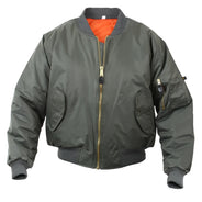 Jaket Penerbangan Rothco MA-1 - Hijau
