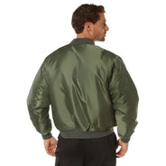 Jaket Penerbangan Rothco MA-1 - Hijau