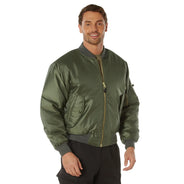 Jaket Penerbangan Rothco MA-1 - Hijau
