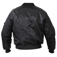 Jaket Penerbangan Rothco MA-1 - Hitam