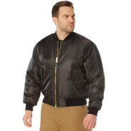 Jaket Penerbangan Rothco MA-1 - Hitam
