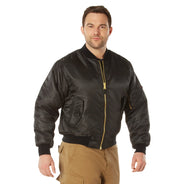 Jaket Penerbangan Rothco MA-1 - Hitam