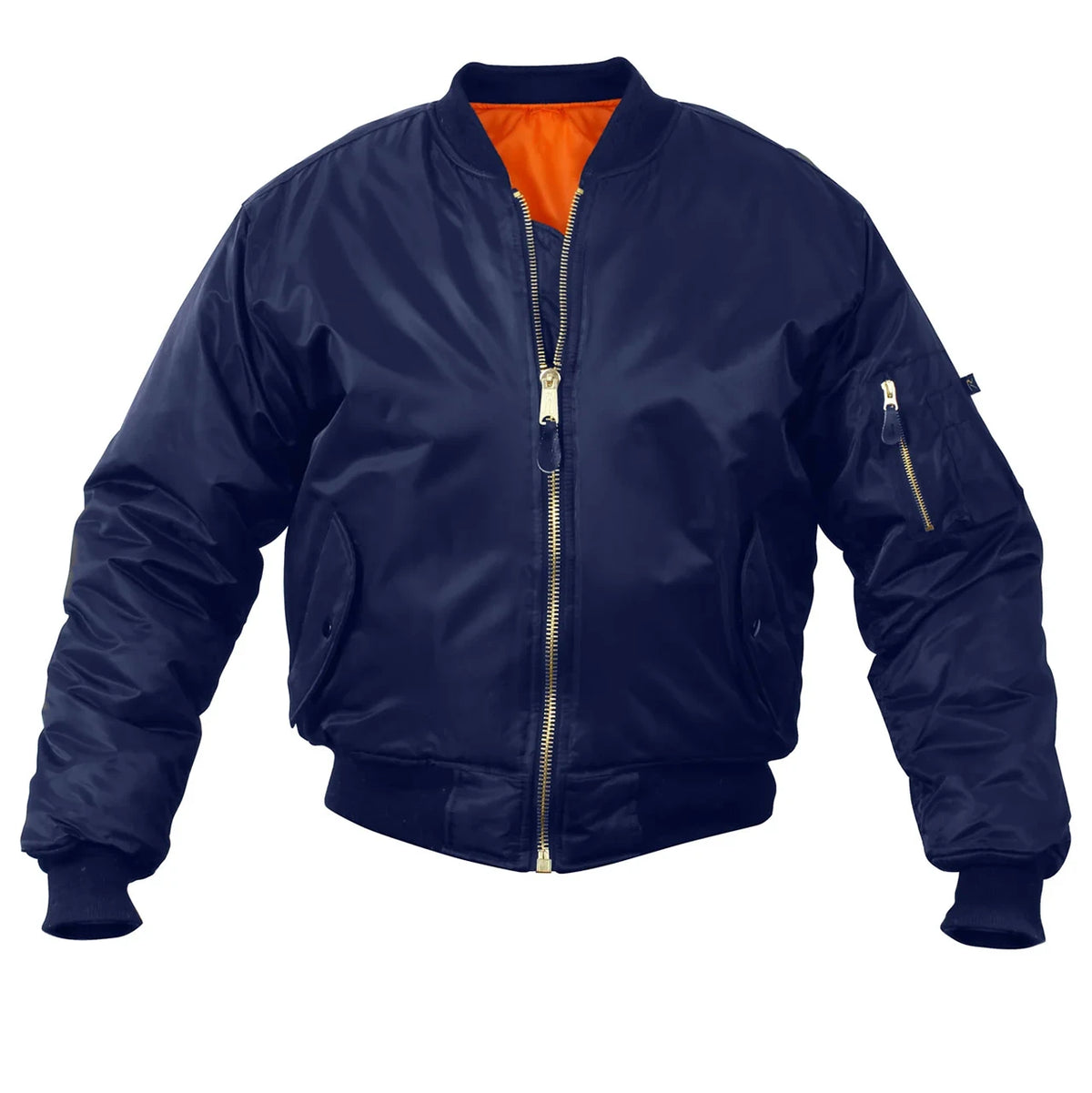 Jaket Penerbangan Rothco MA-1 - Biru Tua