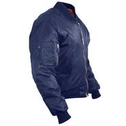 Jaket Penerbangan Rothco MA-1 - Biru Tua