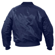 Jaket Penerbangan Rothco MA-1 - Biru Tua