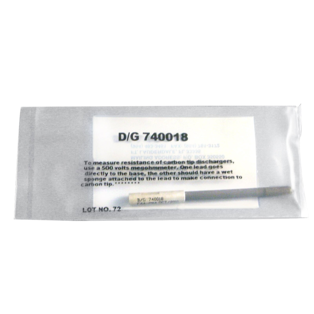 Dayton-Granger Anti-Static Discharger, FAA PMA, 740018