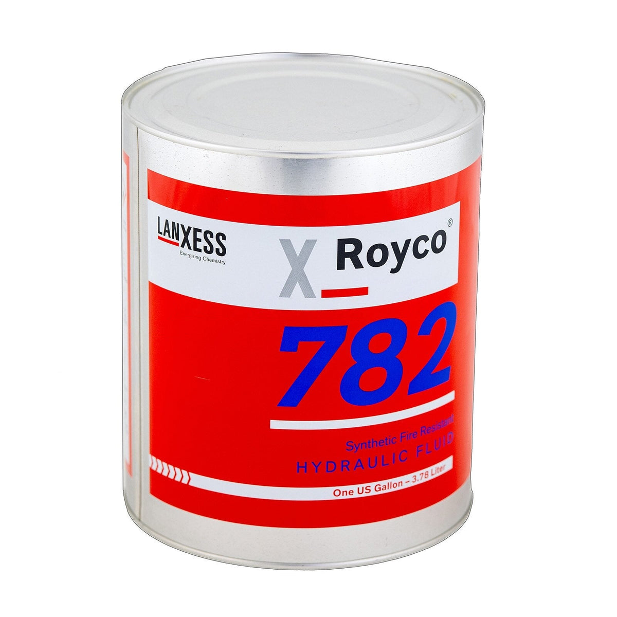 Royco 782 Synthetic Fire Resistant Hydraulic Fluid, MIL-PRF-83282, 1 US Gallon Can, 782-1GL