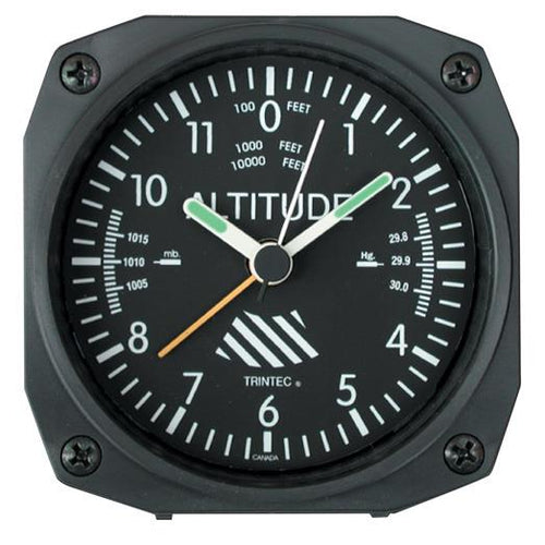 Jam Alarm Model Meja Altimeter Klasik Trintec