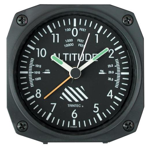 Trintec Classic Altimeter Desk Model Alarm Clock image 0