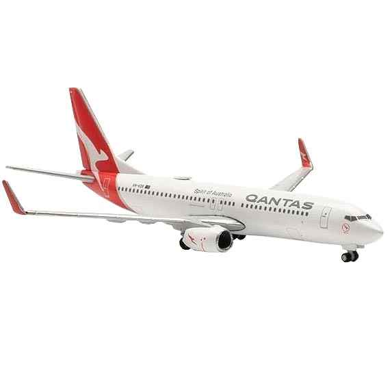 1/500 Scale Qantas Boeing 737-800 VH-VZR Coral Bay Aircraft Model image 0