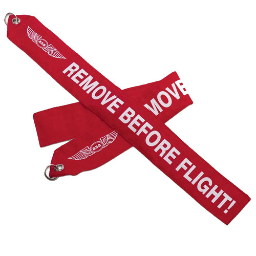 Spanduk Remove Before Flight ASA